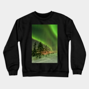 St Patrick's Day in Finland Crewneck Sweatshirt